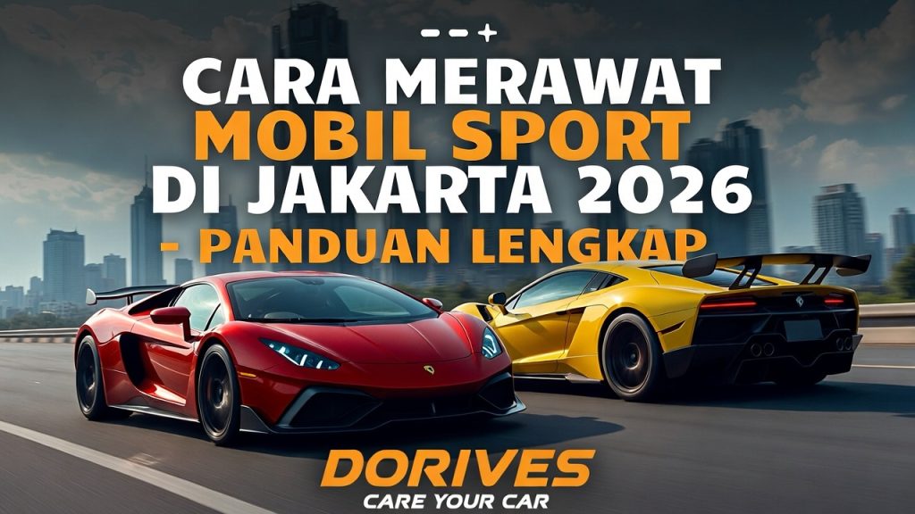 Cara Merawat Mobil Sport