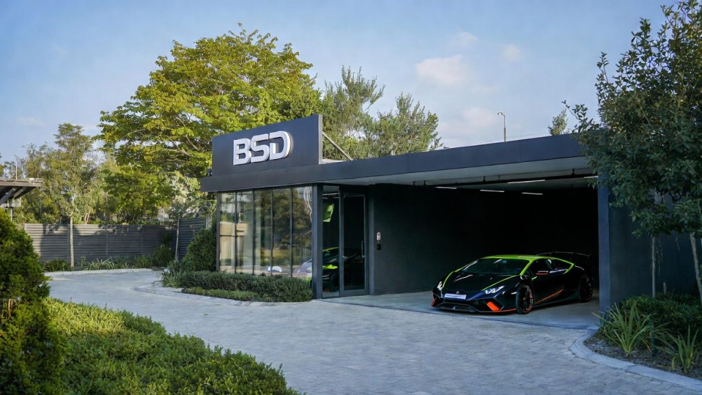 Sewa Garasi Mobil Sport Car di BSD